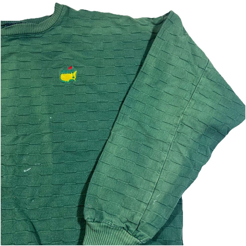 Vintage Masters Golf Tournament Wek The World Crewneck Sweatshirt Size 2 (XL?) - Picture 4 of 13